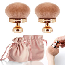 2er Set Extra Große Körper-Make-up-Bürste für Selbstbräuner, 3 Zoll breite Mischbürste