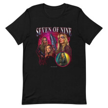 (5XL, Black) Star Trek Unisex Adult Seven of Nine T-Shirt