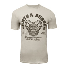 (XL, Sand) Star Wars Mens Bantha Burger T-Shirt