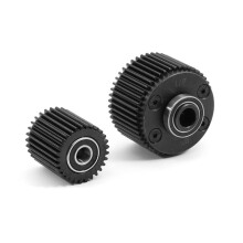 Getriebe, Differentialgehäuse, Untersetzungsgetriebe, 47 Zähne, 29 Zähne, ARA311095 für ARRMA 1/10 GORGON  Truck 4x2 RC-Auto-Upgrade-Teile