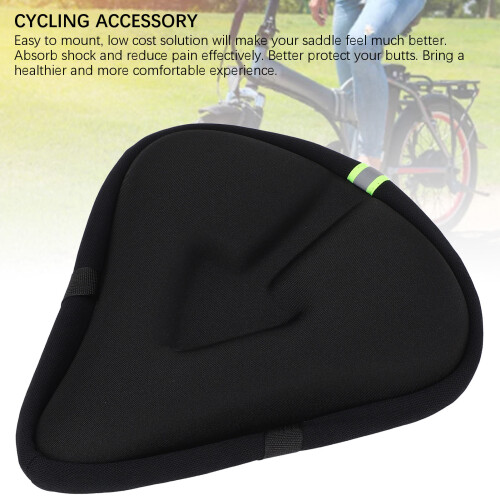 Housse de selle pour vélo électrique, silicone doux, plus épais. 2