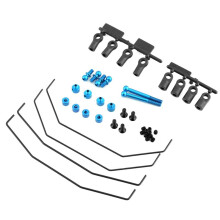 Kit de Barra Estabilizadora Dianteira e Traseira 22037 para TD4 1/10 RC Car Upgrade Parts AcessóRios