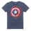 Captain America Captain America Mens Paint Shield T-Shirt 1