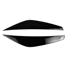 For Escape Maverick 2017-2020 Front Headlight Lamp Cover Strip Eyebrow Trim Sticker Resin