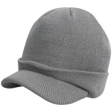 (One Size, Cool Grey) Result Unisex Esco Army Knitted Winter Hat