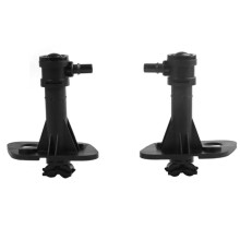 1 Pair Headlight Washer Nozzle Set Cylinder Spray Nozzle Jet for Q7 2016-2018 Lift 4M0955101A 4M0955102A