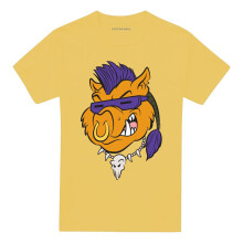 (XXL, Banana Yellow) Teenage Mutant Ninja Turtles Unisex Adult Bebop T-Shirt