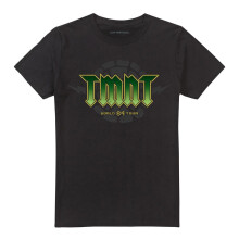 (M, Black) Teenage Mutant Ninja Turtles Unisex Adult World 84 Tour T-Shirt