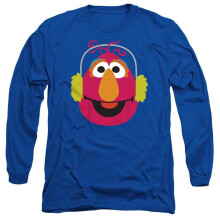 (XL, Royal Blue) Sesame Street Unisex Adult Telly Monster Nutcracker Christmas T-Shirt