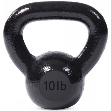 JFIT Kettlebell Gewichten Gietijzer, 10 LB