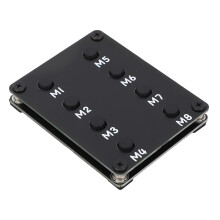 Tastatur für IC-705, Schwarz, 7  5,5 cm, 3,5 mm Kabel