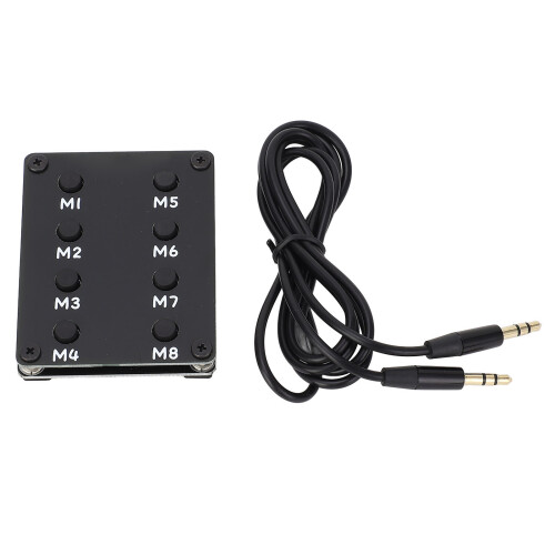 Transceiver External Keypad Control for IC 705/7600/7610/7300/9700, 7x5.5cm, Black 2