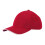 (One Size, Classic Red/White) Beechfield EarthAware 6 Panel Organic Cotton Baseball Cap 2