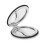 MidOcean Glow PU Round Hand Mirror 1