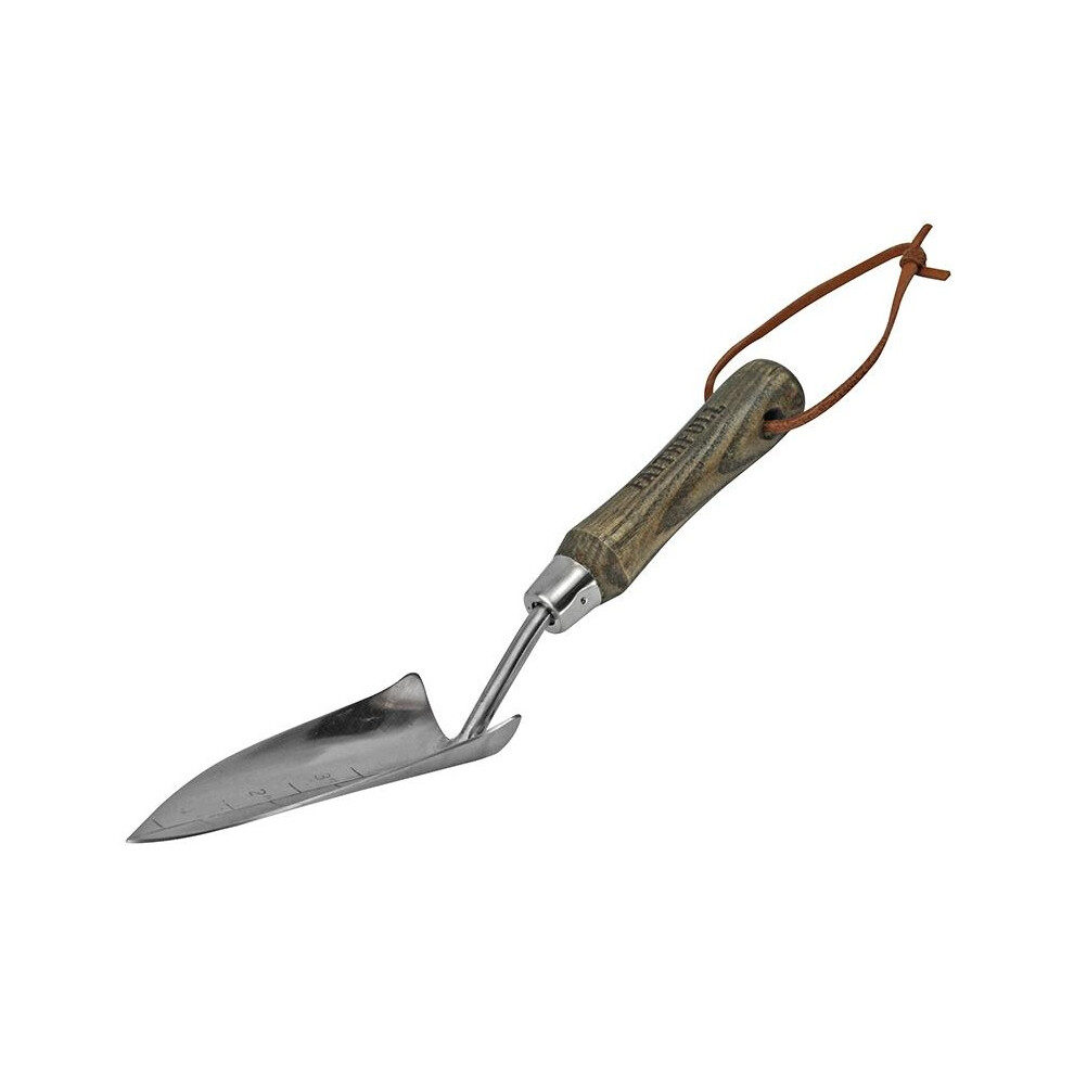 Faithfull Prestige Stainless Steel Potting Trowel Ash Handle