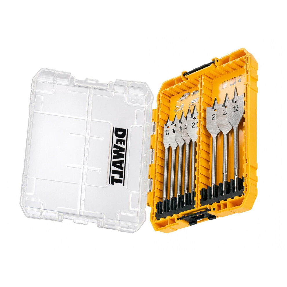 Dewalt Power Tools Dt70750 Flat Drill Bit Set, 8 Piece - Multi Colour - Image 2