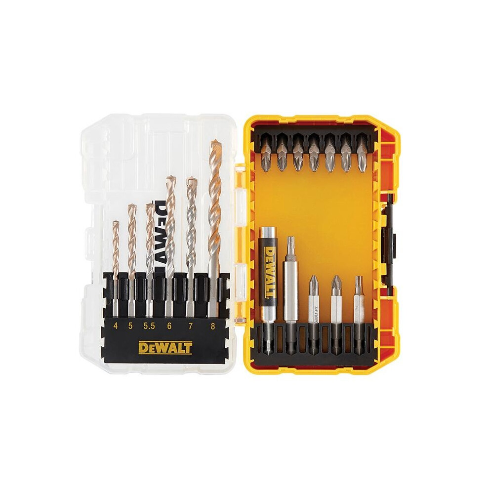 Dewalt Power Tools Dt70712 Extreme Masonry Drill Drive Set, 19 Piece - Multi Colour - Image 2