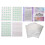 3Sets PVC-Einlagen Geldordner Transparent -Challenge Bürobedarf 1