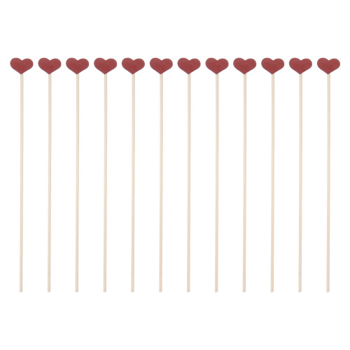 36Stk Aroma Diffuser Sticks Herz Eisen Duftstäbchen Für Wohn- Und Büro