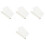 4Rouleaux Film Fleurs Or Transparent Opp Pour 4