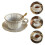 2Sets Kaffeetasse Mit Unterteller Bunt Und Robust 10