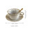 2Sets Kaffeetasse Mit Unterteller Bunt Und Robust 2