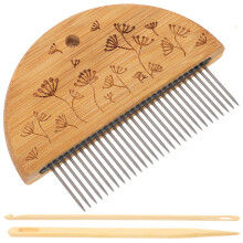 1Set Stricken Und Weben Set Holz Stahl Handwerk Zubehör Bunt
