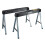 Stanley Hand Tools Folding Metal Leg Sawhorses (twin Pack) 1