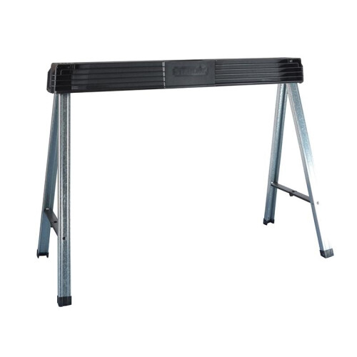 Stanley Hand Tools Folding Metal Leg Sawhorses (twin Pack) 1