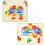 2Stk Holzspielzeug Puzzle Für Kinder 2