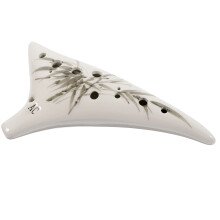 4Stk Leichte Keramik Okarina 12 Loch Traditionelles Musikinstrument