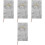 4Stk Planer Notizbuch PU Büro & Schul Organizer 3