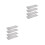 8Stk Anti-Spritz Öl Aluminium Herdfolie -Resistent Silber 5