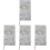 4Stk Planer Notizbuch PU Büro & Schul Organizer 2