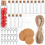 2Sets Kleine Glasflaschen Mit Kork Deckel Mini Fläschchen 1