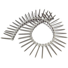 Forgefix Collated Drywall Screws, Phillips, Bugle Head