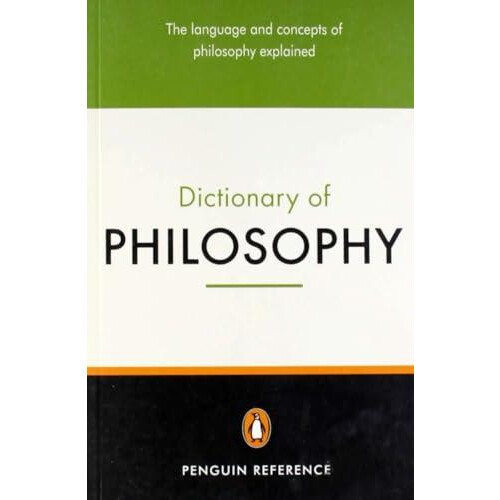 Penguin Dictionary of Philosophy Paperback Book