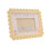 Celebrations Petit Cheri Scallop Frame 6 x 4 Yellow - First Granchild 1