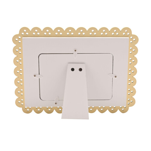 Celebrations Petit Cheri Scallop Frame 6 x 4 Yellow - First Granchild 2