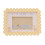 Celebrations Petit Cheri Scallop Frame 6 x 4 Yellow - First Granchild 2