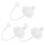 9Stk Baby Sippy Nippel Mit Gewichteten Silikon Stroh 1