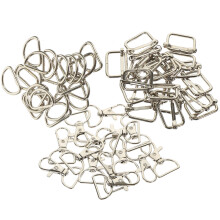2Sets Metall D-Ring Schnallen Für Rucksäcke Und Lederhandwerk