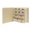 Celebrations Button Corner Paperwrap Book Keepsake Box with Drawers 3
