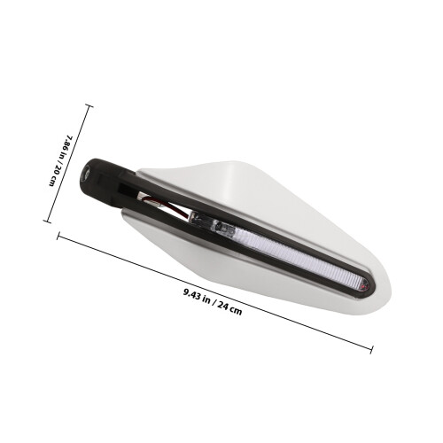 Handguards Mit Weißen -Blinkern Aus Langlebigem PP 1