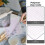4Stk Acryl Clay Rollbrett Weiß Rundes Eck DIY Polymer Modellierhilfe 8