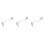 3Pièces Support Violon Transparent Coussin Épaule Ajustable 8