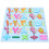 5Pièces Puzzle Educatif Bois Formes Et Lettres 1