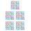 5Pièces Puzzle Educatif Bois Formes Et Lettres 3