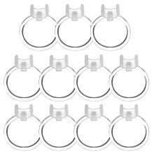 12Pcs High Definition Plastic Pen Magnifier Clips for Gems and 5D Art