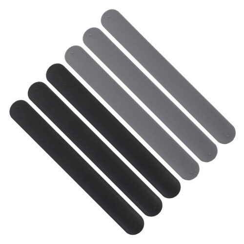 12Pièces Fixateurs Multicolores Silicone Alliage Pour Papier Cadeau 2